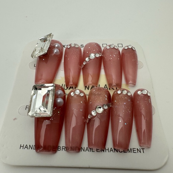 Handmade press on nails bundle of four sets size large - Picture 7 of 13